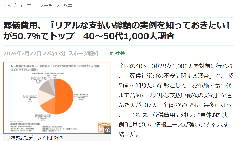 スポーツ報知掲載 2026年2月27日